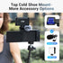 V1 V1 JJC Cold Shoe Wind Muff Windshield for Canon PowerShot Camera, Shoe Adapter Mount Holder for LED Light Microphone