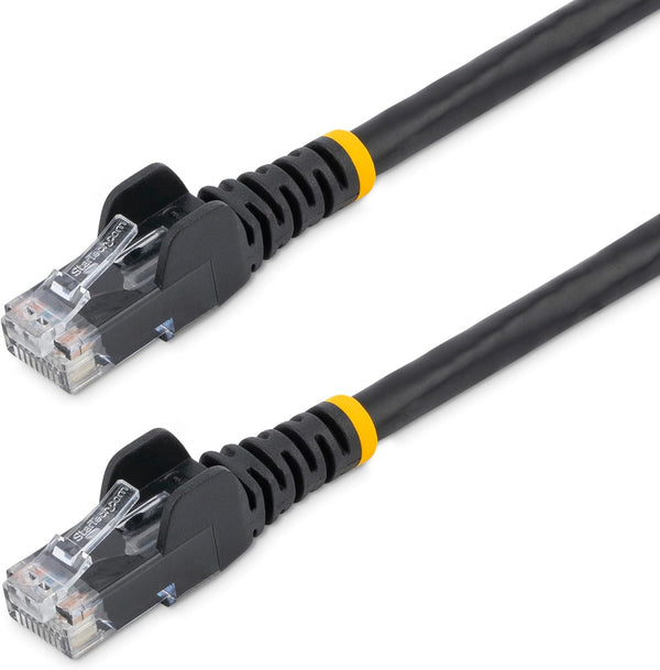 StarTech.com 6 ft. CAT6 Ethernet Cable, 10 Pack, ETL Verified, Black, Snagless RJ45 Connectors