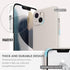 SURPHY iPhone 13 Case with Screen Protector, Liquid Silicone Phone Case 6.1 inch with Camera Protection + Soft