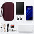 Skycase Electronic Organizer Travel Case - Waterproof Travel Cord Organizer Pouches for Accessories, Red