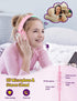 Kids Headphones with Microphone, Wired Over Ear Headsets with Limited Volume 85dB/ 94dB for Boys Girls Teens Children Online School/Travel/iPad/Tablet/Cellphone