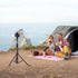Fugetek 67" Professional Cell Phone Tripod, Portable All in One, Bluetooth Remote, Phone Holder, Compatible with iPhone