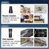 CAGIWIRU Fan,150000RPM Compressed Air Duster -Mini Blower Turbo Cordless Electric air Duster for Keyboard PC
