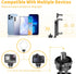 61" Selfie Stick Tripod, All in One Extendable Phone Tripod Stand with Wireless Remote for iPhone and Android