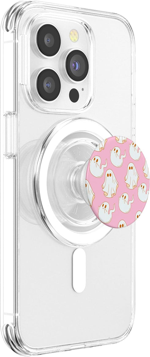 Cute Spooky Ghost Pastel Goth Retro Groovy Halloween PopGrip for MagSafe