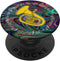 PopSockets PopGrip: Euphonium Player Band Gift Dark Swirl Music Notes in Circle for Phones & Tablets