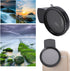 Diyeeni 37mm ND2 ND400 ND2 ND400 Clip On - Phone Lens ND Filter Kit, Variable ND Neutral Density Filter Adjustable
