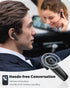 Bluetooth Headset - V5.0 Wireless Handsfree Earpiece with Dual Mic Noise Cancelling, 16Hrs HD Talktime