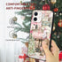 Aoldimu 12/12 12 6.1 Inch Aesthetics Christmas Collage Phone Cases for iPhone Pro Case Merry Christmas Shockproof Soft