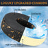 SoloWIT Cooling Gel Replacement Ear Pads for Beats Solo 2 & Solo 3 Wireless Headphones, Black Gold, High-Density Foam