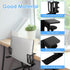 WHQLANG Laptops,Tablets,Keyboards,Backpack Desk Side Laptop Holder, Vertical Desk Side Storage Laptop Holder