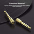 6.35mm (1/4 inch) Male to 3.5mm (1/8 inch) Female Stereo Audio Adapter Converter for Guitar Headphones, Gold Plated 4
