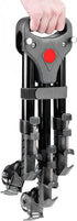 NEEWER Heavy Duty Photography Tripod Dolly with 33lbs Capacity, 2-Inch Rubber Wheels, Adjustable Leg Mount & Carry Bag