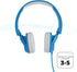 Altec Lansing Kids Headphones - Blue, Volume Limiting for Ages 3-5, Ideal for Learning at Home, Over the Ears Design.
