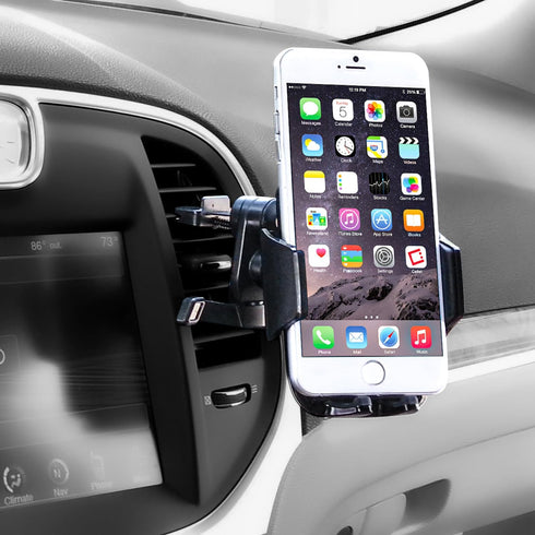 Car Air Vent Phone Holder - Universal Cell Phone Mount for Hands-Free Cradle in Vehicle