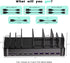zobirez 420W 10-Port Charging Station for Multiple Devices, USB C Fast Charger Stations for MacBook, iPhone, Android