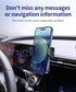 Masergogo 2023-2025, 12.3" 360 Car Phone Holder for Mercedes Benz EQE Sedan/EQE SUV Screen Fixed Clip, Auto Accessories