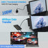 Surface Pro 9/10/11/X Docking Station with 4K HDMI, USB-C Thunderbolt 4, USB 3.0, SD/TF Card Reader