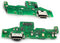 USB Charger Charging Port Dock Connector Ribbon Flex Cable PCB Board Replacement Compatible with Moto G40 Fusion