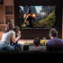 TOWOND 100 inch 16:9 Projector Screen Projection Screen Indoor Outdoor Washable Anti-Crease HD Rear Front Movies Screen