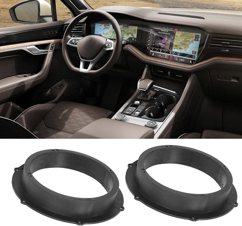 2 Pcs/Set Car Speakers Mounting Bracket, Car Door Audio Speaker Adapter Spacer Rings