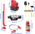 Rchobbytop 8pcs 1:10 Sets Winch TRX-4 SCX10 D90 D110 TF2 CC01 Gen7 Gen8 RC Rock Crawler Truck Mini Accessories Decor