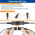 U10 Headset Adapter, RJ9 to QD Cable for Plantronics Quick Disconnect Headsets, Compatible with Cisco IP Phones