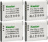Kastar 4-Pack Battery Replacement for Kodak LB-050 LB-052, Compatible with Kodak PixPro FZ151, FZ152, FZ201, SL10,