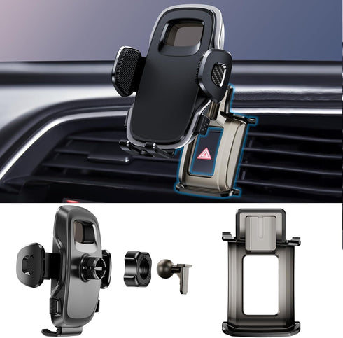 ELOHEI Phone Mount for Honda Civic, Custom Base Car Holder for 2016-2021 Honda Civic Accessories (10th Gen)