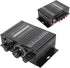 Power Amplifier, AK-160BT Bluetooth 5.0 Stereo Audio, 2 Channel Receiver 20W x 2, 12V Mini Home Power Amplifier