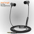 Betron BS10 Wired Earphones: Noise-Isolating In-Ear Buds with Microphone, Volume Control & Powerful 12mm Bass Drivers.