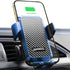Wireless Car Charger JOYMASS 15W Fast Charging Auto Clamping Mount for iPhone 15 14 13 12 Mini Pro Max, Samsung Galaxy