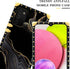 Black Gold Marble Case for Samsung Galaxy A03S 4G, Luxury Square Soft TPU Shockproof Protective Hard PC Back