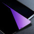 iPhone 14, 13, 13 Pro Screen Protector (2 Pack) - 6.1" Tempered Glass Privacy Film, Anti-Blue Light, HD Clear (Purple)
