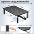 2 Pack 3 2 Zimilar Monitor Stand , Height Adjustable Stand with Unique Star Mesh for Computer, Laptop, Printer