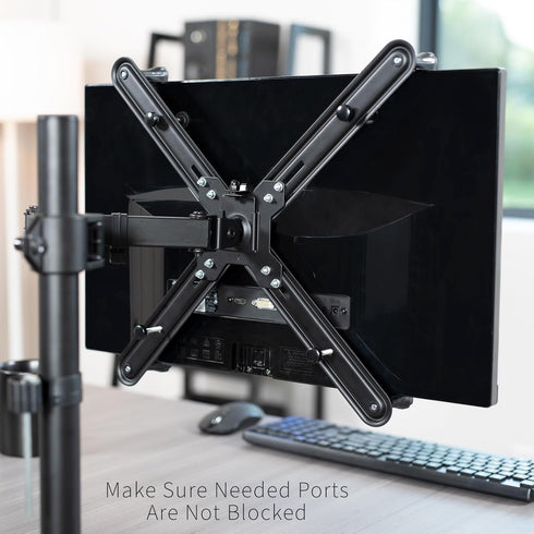 VIVO Adapter VESA Mount Kit for 20 to 30 inch LED LCD Monitor Screen, 75mm and 100mm Mounting Bracket