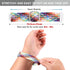 3 Pack Braided Nylon Adjustable Replacement Bands for SKG V7 Pro/ENOMIR/Tensky Smartwatch for Women Men