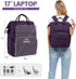 Backpack Women,17 Inch Backpack Backpack,Waterproof Pack LOVEVOOK Laptop for Professional Womens Travel Purse Computer