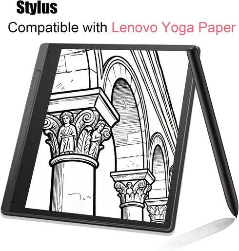 YouYouGou A-10 Stylus Pen with Eraser Compatible with Lenovo Smart Paper Pen,Compatible with Lenovo Yoga Paper Stylus