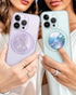 Typecase Magnetic Phone Grip Holder: Adjustable Finger Ring Kickstand with MagSafe Adapter Ring, Compatible with iPhone