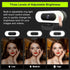 ToLuLu 1080P Webcam with Ring Light Microphone - Streaming Web Camera, Full HD Pro Camera for PC Mac Laptop Desktop