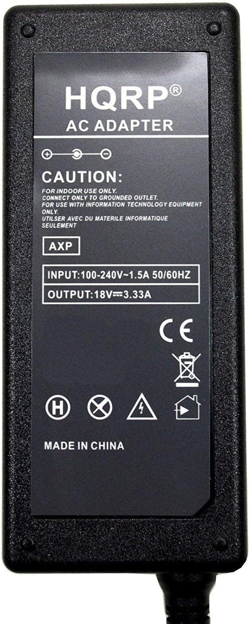 HQRP AC Adapter Compatible with Dr. Dre Beatbox Portable Bluetooth Speaker BSC60-180333