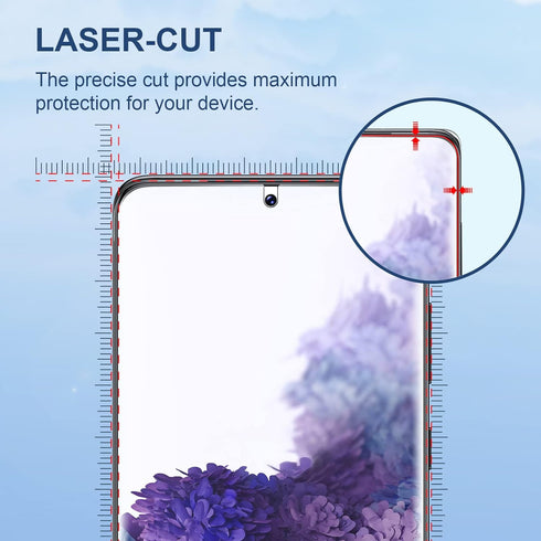 LK 3 Pack Screen Protector for Samsung Galaxy S20 Plus, Bubble Free, with Easy Installation Tool, 6.7-inch