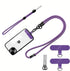 Cell Phone Lanyard Holder Anti Theft Crossbody Phone Wrist & Neck Strap, Compatible with Most iPhone Tether Case