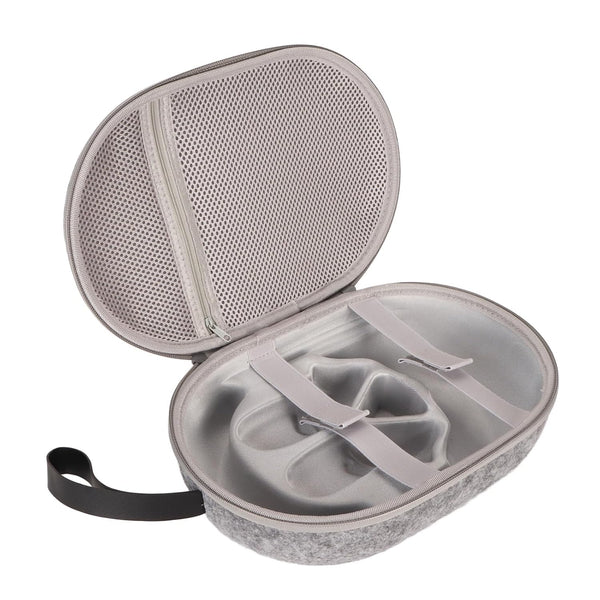 Yunir VR Hard Carrying Case, Premium EVA Multifunctional Travel Case for VR Accessories with Cleaning Cloth