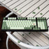 mintcaps Matcha Green PBT Keycaps Set 124 Keys Custom Cute XDA Profile Dye-Sublimation for 60% 65% 70% 75% 100%