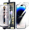#M4U HD Clear Tempered Glass Screen Protector for iPhone 15