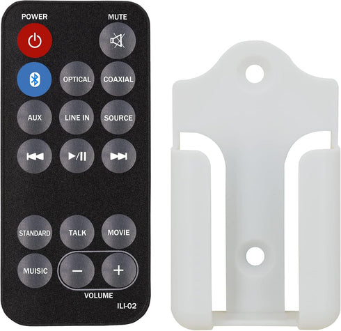 Replacement Remote Control for iLive ITB259 ITB260B ITB190B REM-ITB259 ITB259B HD Bluetooth Soundbar Speaker