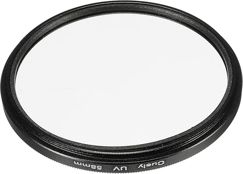 MECCANIXITY 58mm Slim Frame UV Lens Filters, Multi-Coated Protective Lenses, Pack of 2 for Camera Photography