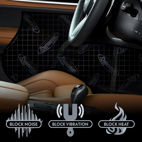 Dynamat Xtreme Sound Deadening Car Insulation Speaker Pack – Pre Cut Noise Dampening Kit, 2 Sheets 10”x10”
